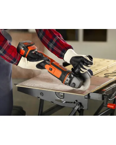 Шліфмашина кутова - болгарка акумуляторна BLACK+DECKER BCG720N