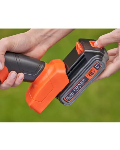 Кущоріз-ножиці акумуляторні BLACK+DECKER BCSS18D1