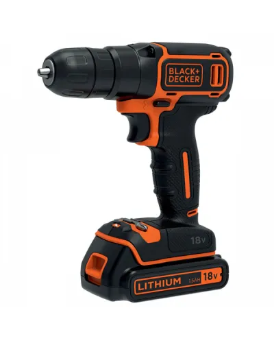 Дриль-шурупокрут акумуляторний BLACK+DECKER BDCD18