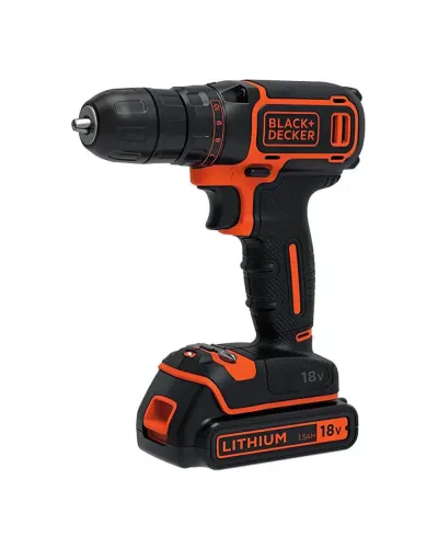 Дриль-шурупокрут акумуляторний BLACK+DECKER BDCDC18KB