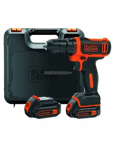 Дриль-шурупокрут акумуляторний BLACK+DECKER BDCDD12KB