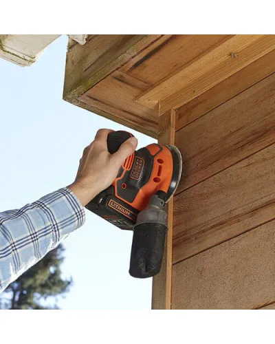 Шліфмашина ексцентрикова акумуляторна BLACK+DECKER BDCROS18N