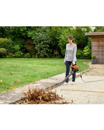 Садовий пилосос електричний BLACK+DECKER BEBLV301