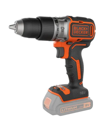 Дриль-шурупокрут ударний безщітковий акумуляторний BLACK+DECKER BL188N