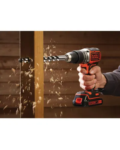 Дриль-шурупокрут ударний безщітковий акумуляторний BLACK+DECKER BL188N