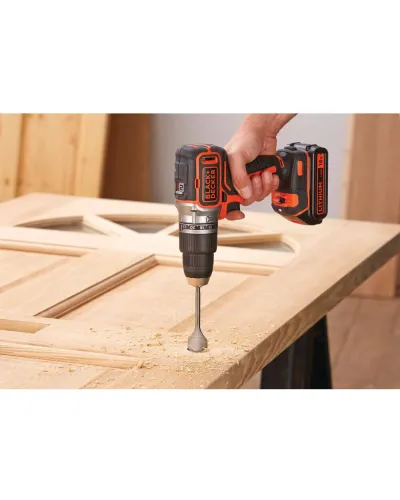 Дриль-шурупокрут ударний безщітковий акумуляторний BLACK+DECKER BL188N