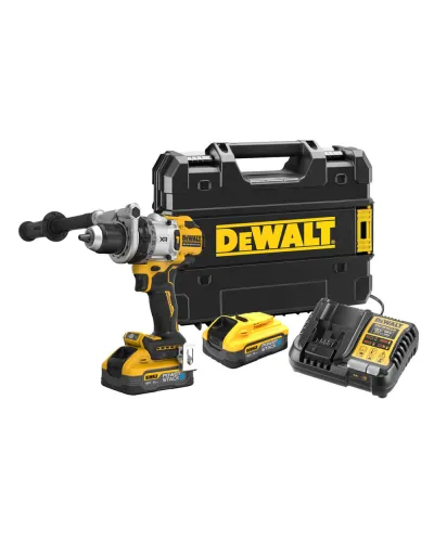 Дриль-шурупокрут акумуляторний безщітковий ударний DeWALT DCD1007H2T