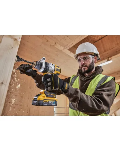 Дриль-шурупокрут акумуляторний безщітковий ударний DeWALT DCD1007H2T