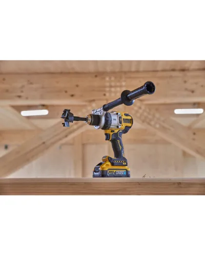 Дриль-шурупокрут акумуляторний безщітковий ударний DeWALT DCD1007H2T