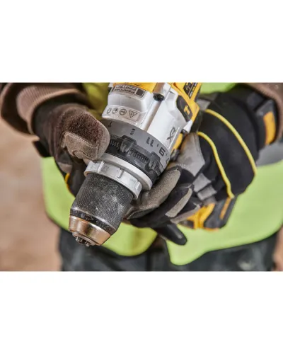Дриль-шурупокрут акумуляторний безщітковий ударний DeWALT DCD1007H2T
