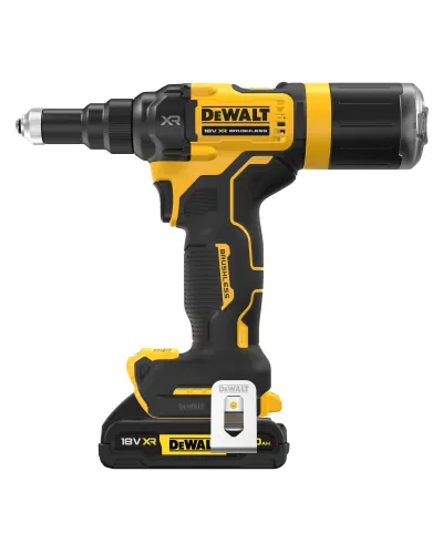 Заклепочник акумуляторний безщітковий DeWALT DCF403D2GT