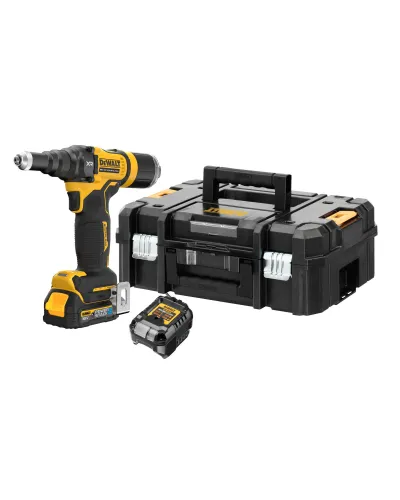 Заклепочник акумуляторний безщітковий DeWALT DCF403E1GT