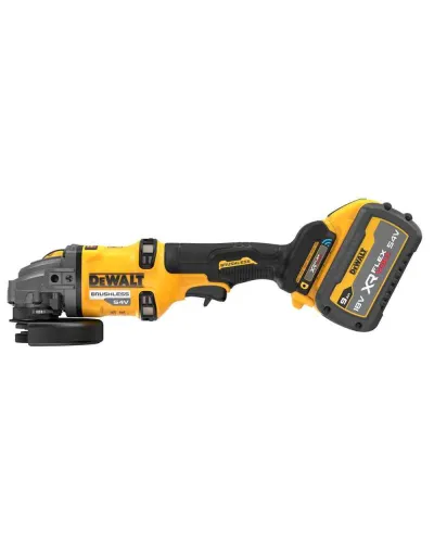 Шліфмашина кутова - болгарка акумуляторна безщіткова DeWALT DCG418SHDX2