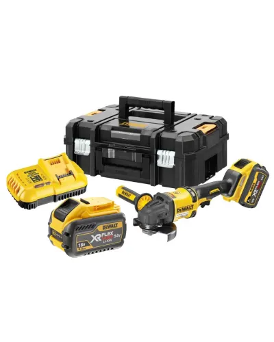 Шліфмашина кутова - болгарка акумуляторна безщіткова DeWALT DCG418X2