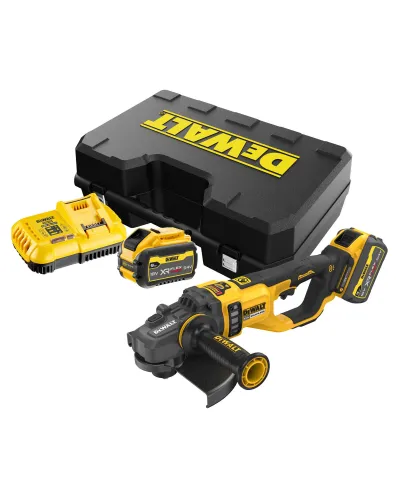 Шліфмашина кутова - болгарка акумуляторна безщіткова DeWALT DCG460X2