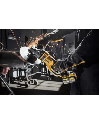 Шліфмашина кутова - болгарка акумуляторна безщіткова DeWALT DCG460X2