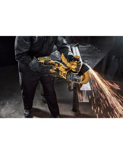 Шліфмашина кутова - болгарка акумуляторна безщіткова DeWALT DCG460X2