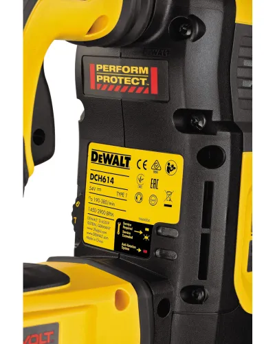 Перфоратор акумуляторний безщітковий SDS-MAX DeWALT DCH614N