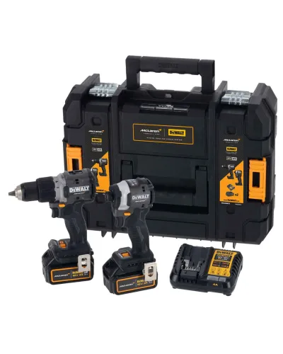 Набір з двох інструментів акумуляторних безщіткових McLaren F1 TEAM LIMITED EDITION DeWALT DCK200MP2T