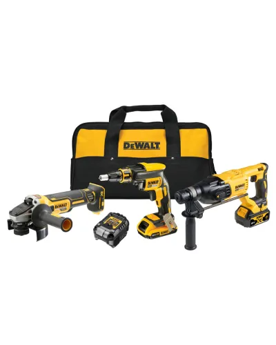 Набір з трьох інструментів акумуляторних DeWALT DCK308DM