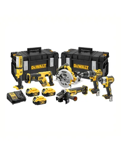 Набір з шести інструментів безщіткових DeWALT DCK623P3