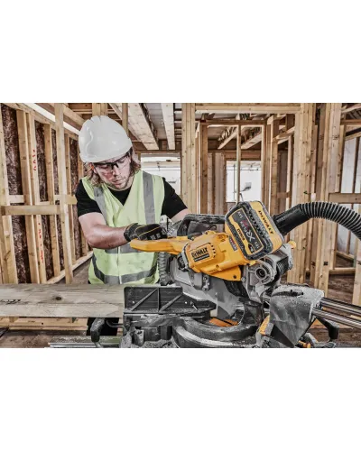 Пилка торцювальна акумуляторна безщіткова DeWALT DCS781X2
