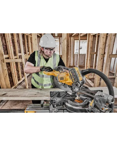Пилка торцювальна акумуляторна безщіткова DeWALT DCS781X2