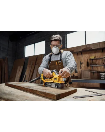 Шліфмашина стрічкова акумуляторна безщіткова DeWALT DCW220P2