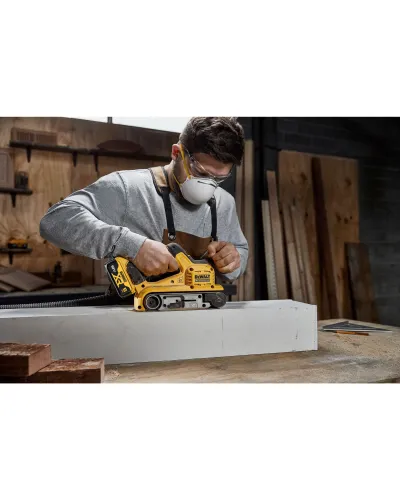 Шліфмашина стрічкова акумуляторна безщіткова DeWALT DCW220P2