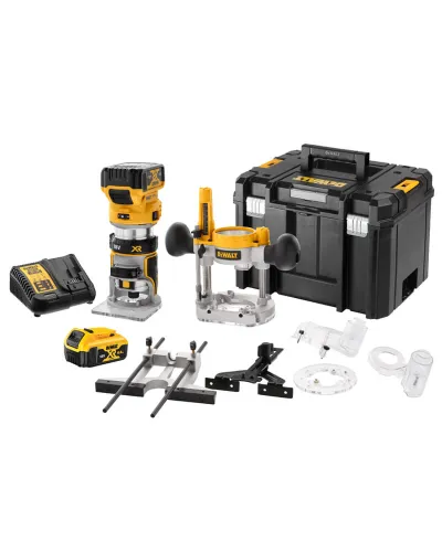 Фрезер акумуляторний безщітковий DeWALT DCW604P2