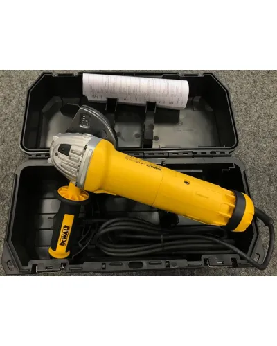 Шліфмашина кутова - болгарка мережева DeWALT DWE4237K