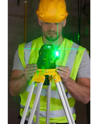 Рівень лазерний FatMax®MultilineGreen трипроменевий площинний самовирівнюючий, чемодан STANLEY FMHT1-77356
