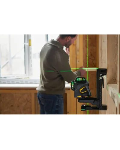 Рівень лазерний FatMax®MultilineGreen трипроменевий площинний самовирівнюючий, чемодан STANLEY FMHT1-77356