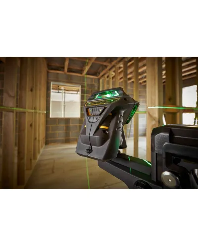 Рівень лазерний FatMax®MultilineGreen трипроменевий площинний самовирівнюючий, чемодан STANLEY FMHT1-77356
