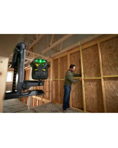 Рівень лазерний FatMax®MultilineGreen трипроменевий площинний самовирівнюючий, чемодан STANLEY FMHT1-77356