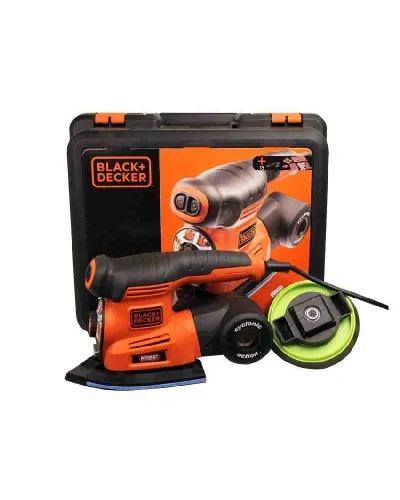 Шліфмашина ексцентрикова мережева BLACK+DECKER KA280K