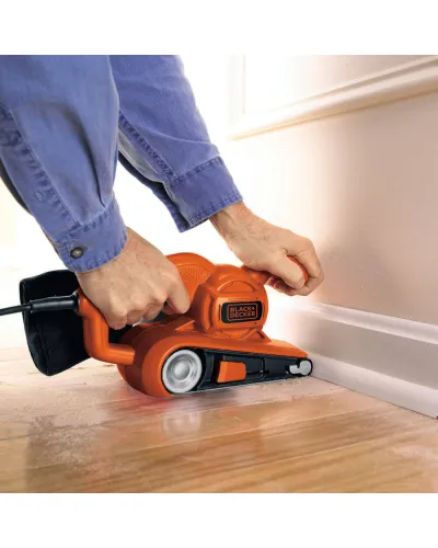 Шліфмашина стрічкова мережева BLACK+DECKER KA86