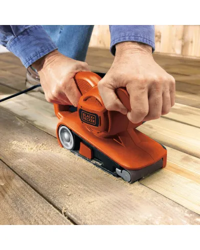 Шліфмашина стрічкова мережева BLACK+DECKER KA86