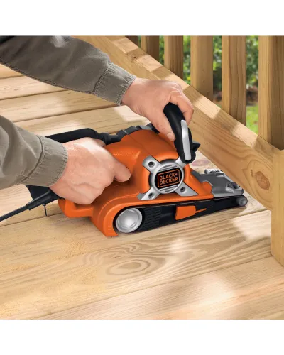 Шліфмашина стрічкова мережева BLACK+DECKER KA88