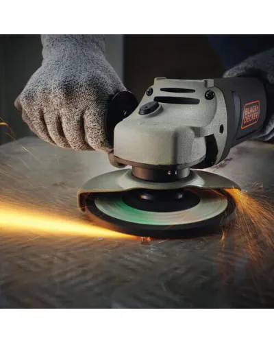 Шліфмашина кутова - болгарка мережева BLACK+DECKER KG1202K