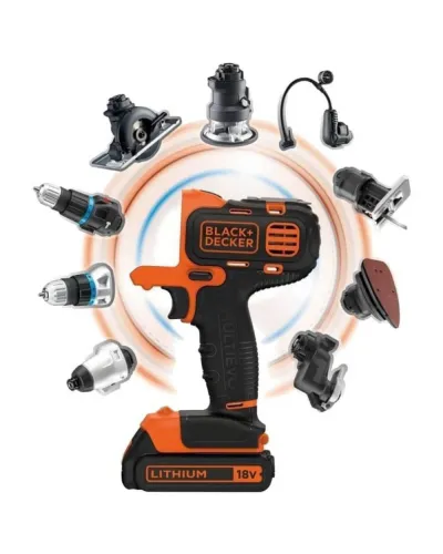 Акумуляторний багатофункціональний інструмент BLACK+DECKER MT218KB