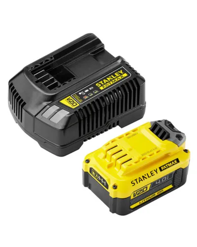Зарядний пристрій та 1 акумулятор STANLEY FATMAX SFMCB14M1