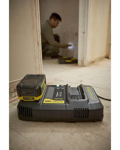 Зарядний пристрій на 2 акумулятора 18В STANLEY FATMAX SFMCB24