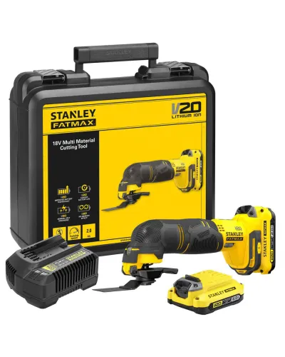 Багатофункціональний інструмент акумуляторний STANLEY FATMAX SFMCE500D2K