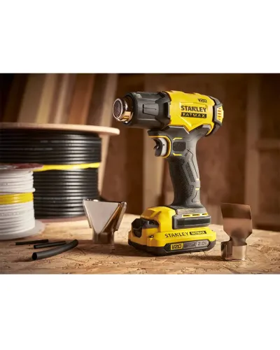 Пістолет гарячого повітря акумуляторний STANLEY FATMAX SFMCE530B