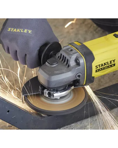 Шліфмашина кутова акумуляторна - болгарка акумуляторна STANLEY FATMAX SFMCG400B