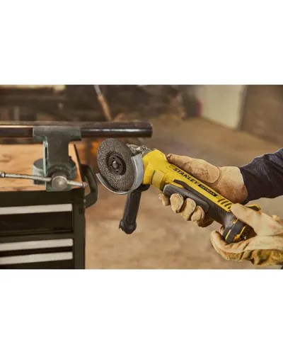 Шліфмашина кутова акумуляторна безщіткова STANLEY FATMAX SFMCG700B
