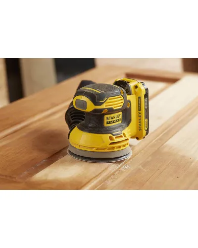 Шліфмашина ексцентрикова акумуляторна безщіткова STANLEY FATMAX SFMCW220B
