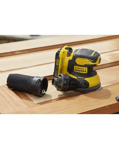 Шліфмашина ексцентрикова акумуляторна безщіткова STANLEY FATMAX SFMCW220B