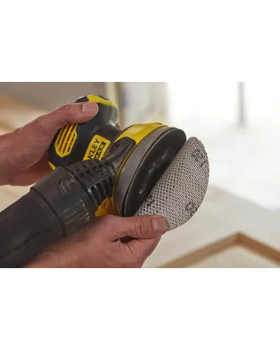 Шліфмашина ексцентрикова акумуляторна безщіткова STANLEY FATMAX SFMCW220B